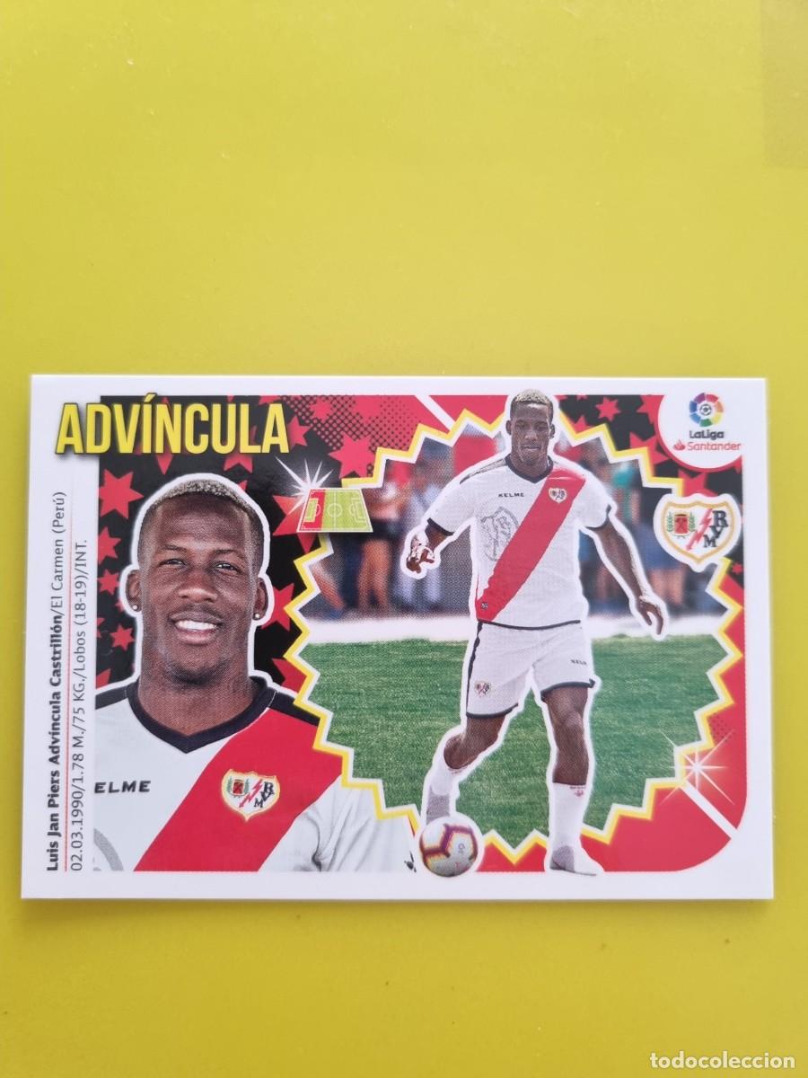 Coleccionismo cromos antiguos: LIGA ESTE 18 19 2018 2019 NO PEGADO SIN PEGAR ADV&Iacute;NCULA RAYO VALLECANO N&ordm;18 ULTIMOS FICHAJES AR826