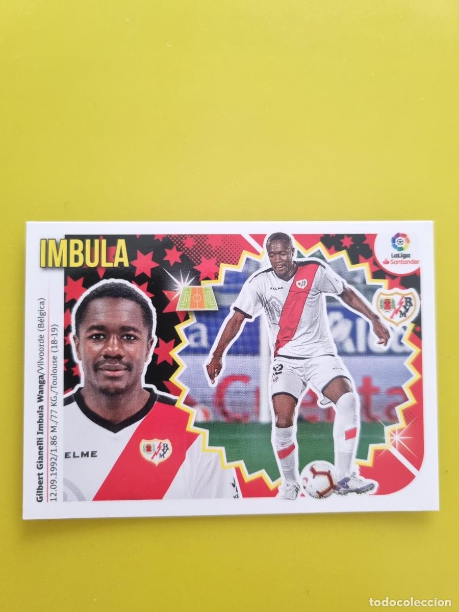 Coleccionismo cromos antiguos: ESTE 18 19 2018 2019 NO PEGADO SIN PEGAR IMBULA RAYO VALLECANO N&ordm;60 ULTIMOS FICHAJES AR826