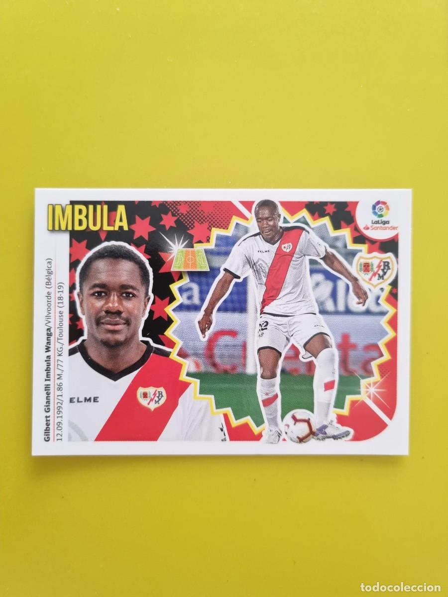 Coleccionismo cromos antiguos: ESTE 18 19 2018 2019 NO PEGADO SIN PEGAR IMBULA RAYO VALLECANO N&ordm;60 ULTIMOS FICHAJES AR826