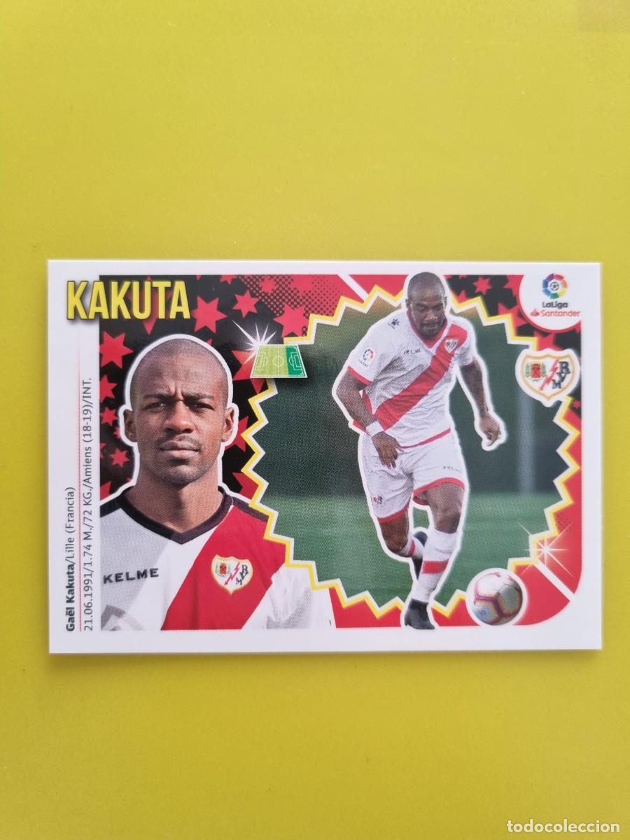 Coleccionismo cromos antiguos: ESTE 18 19 2018 2019 NO PEGADO SIN PEGAR KAKUTA RAYO VALLECANO N&ordm;15 COLOCA AR826
