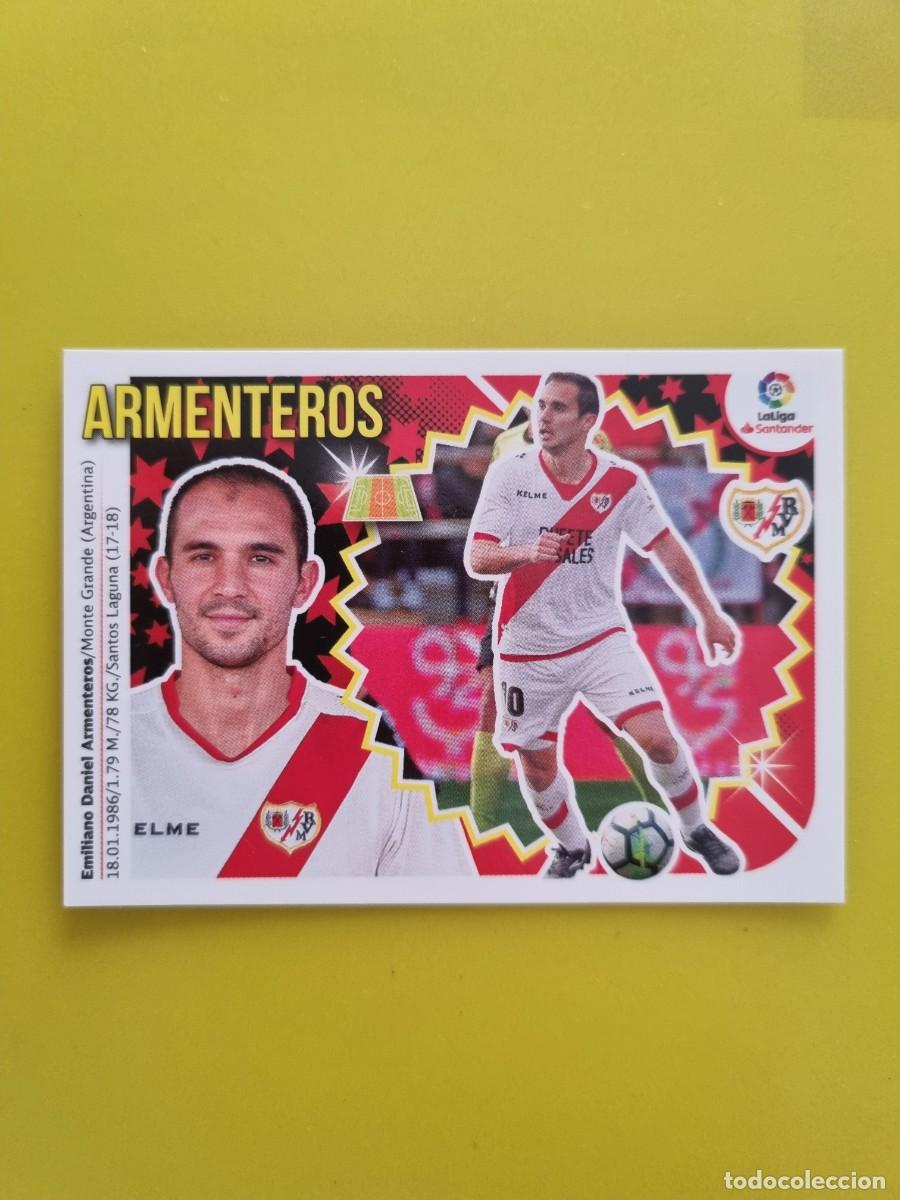 Coleccionismo cromos antiguos: ESTE 18 19 2018 2019 NO PEGADO SIN PEGAR ARMENTEROS RAYO VALLECANO N&ordm;13 AR826