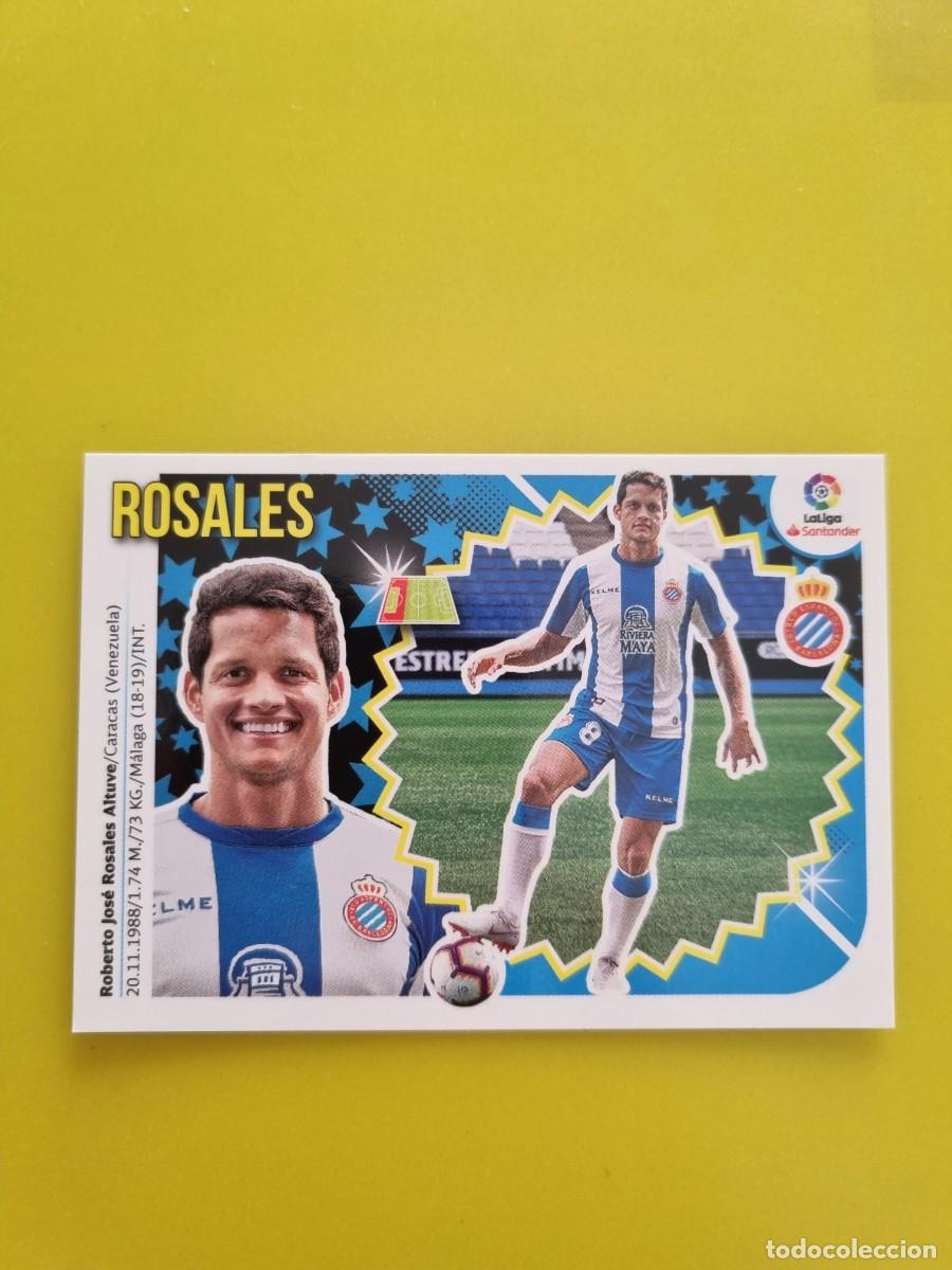 Coleccionismo cromos antiguos: ESTE 18 19 2018 2019 NO PEGADO SIN PEGAR ROSALES RCD ESPANYOL N&ordm;57 ULTIMOS FICHAJES AR826