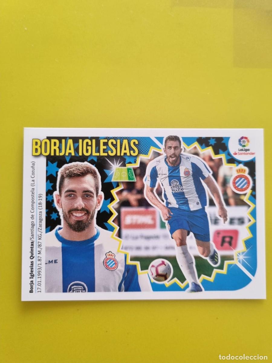 Coleccionismo cromos antiguos: ESTE 18 19 2018 2019 NO PEGADO SIN PEGAR BORJA IGLESIAS RCD ESPANYOL N&ordm;5 ULTIMOS FICHAJES AR826