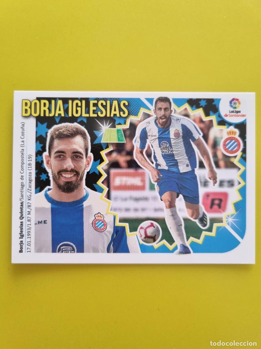 Coleccionismo cromos antiguos: ESTE 18 19 2018 2019 NO PEGADO SIN PEGAR BORJA IGLESIAS RCD ESPANYOL N&ordm;5 ULTIMOS FICHAJES AR826
