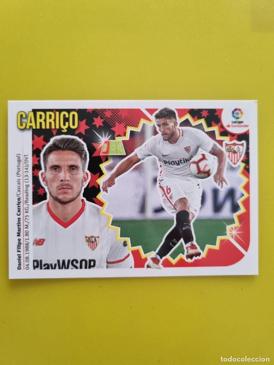 Coleccionismo cromos antiguos: ESTE 18 19 2018 2019 NO PEGADO SIN PEGAR CARRICO SEVILLA N&ordm;6 COLOCA AR826