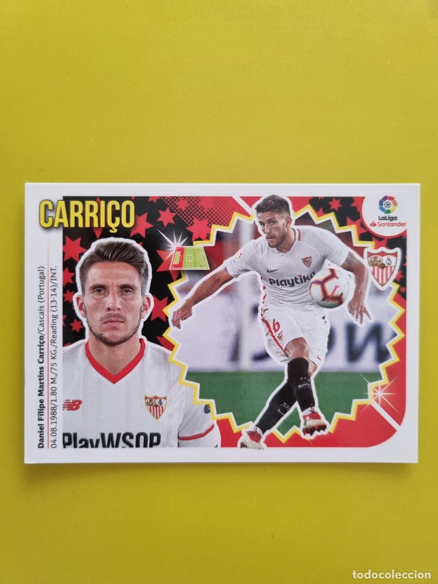 Coleccionismo cromos antiguos: ESTE 18 19 2018 2019 NO PEGADO SIN PEGAR CARRICO SEVILLA N&ordm;6 COLOCA AR826