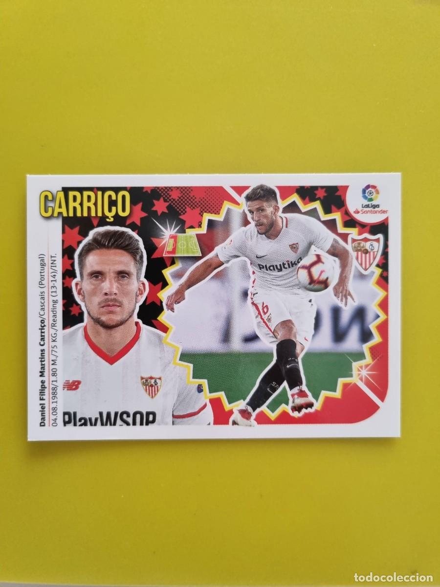 Coleccionismo cromos antiguos: ESTE 18 19 2018 2019 NO PEGADO SIN PEGAR CARRICO SEVILLA N&ordm;6 COLOCA AR826
