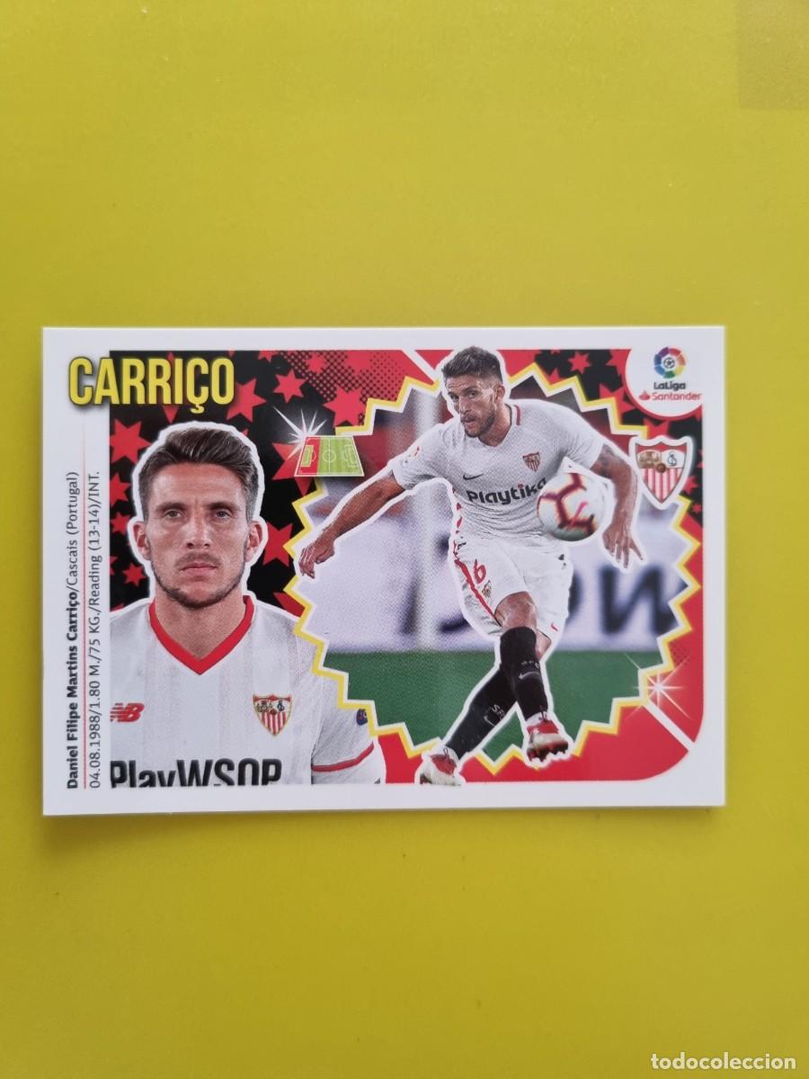 Coleccionismo cromos antiguos: ESTE 18 19 2018 2019 NO PEGADO SIN PEGAR CARRICO SEVILLA N&ordm;6 COLOCA AR826