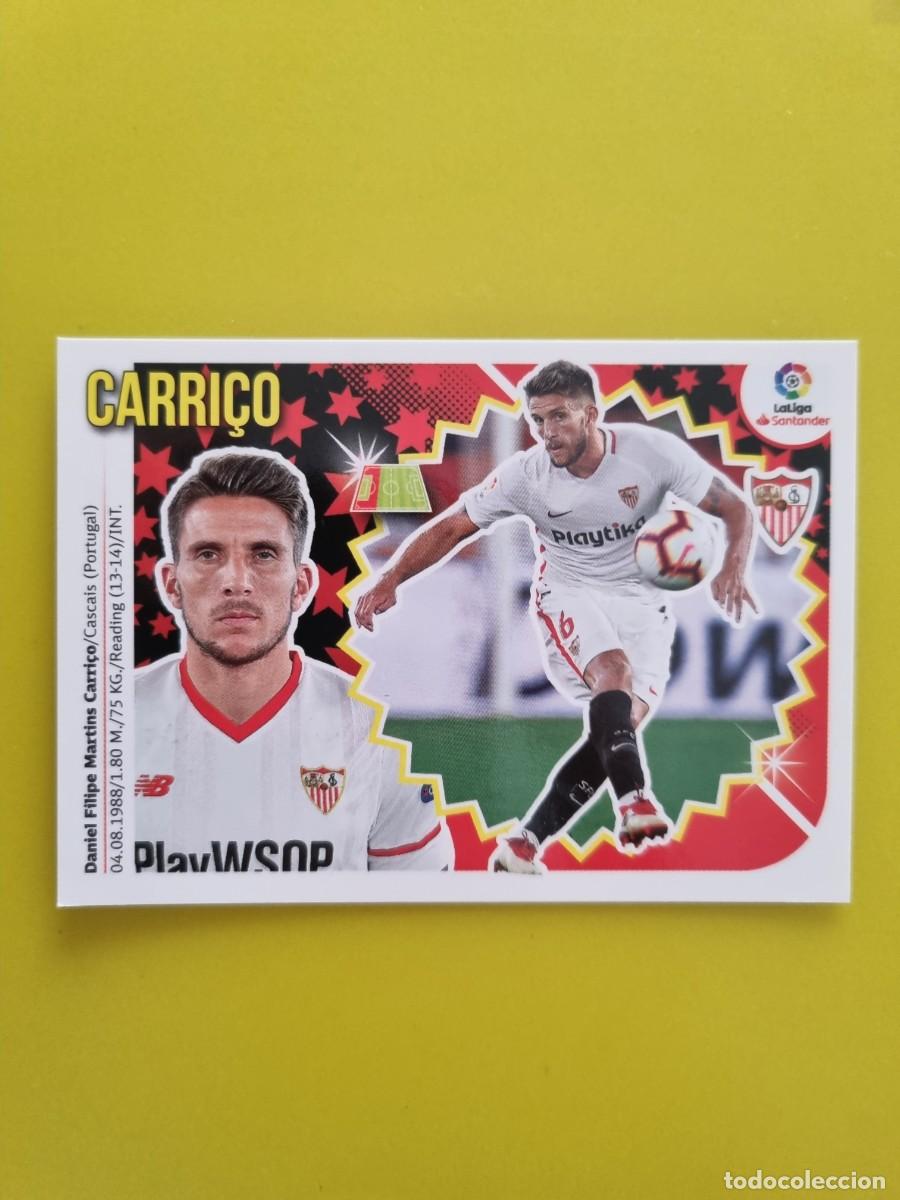 Coleccionismo cromos antiguos: ESTE 18 19 2018 2019 NO PEGADO SIN PEGAR CARRICO SEVILLA N&ordm;6 COLOCA AR826