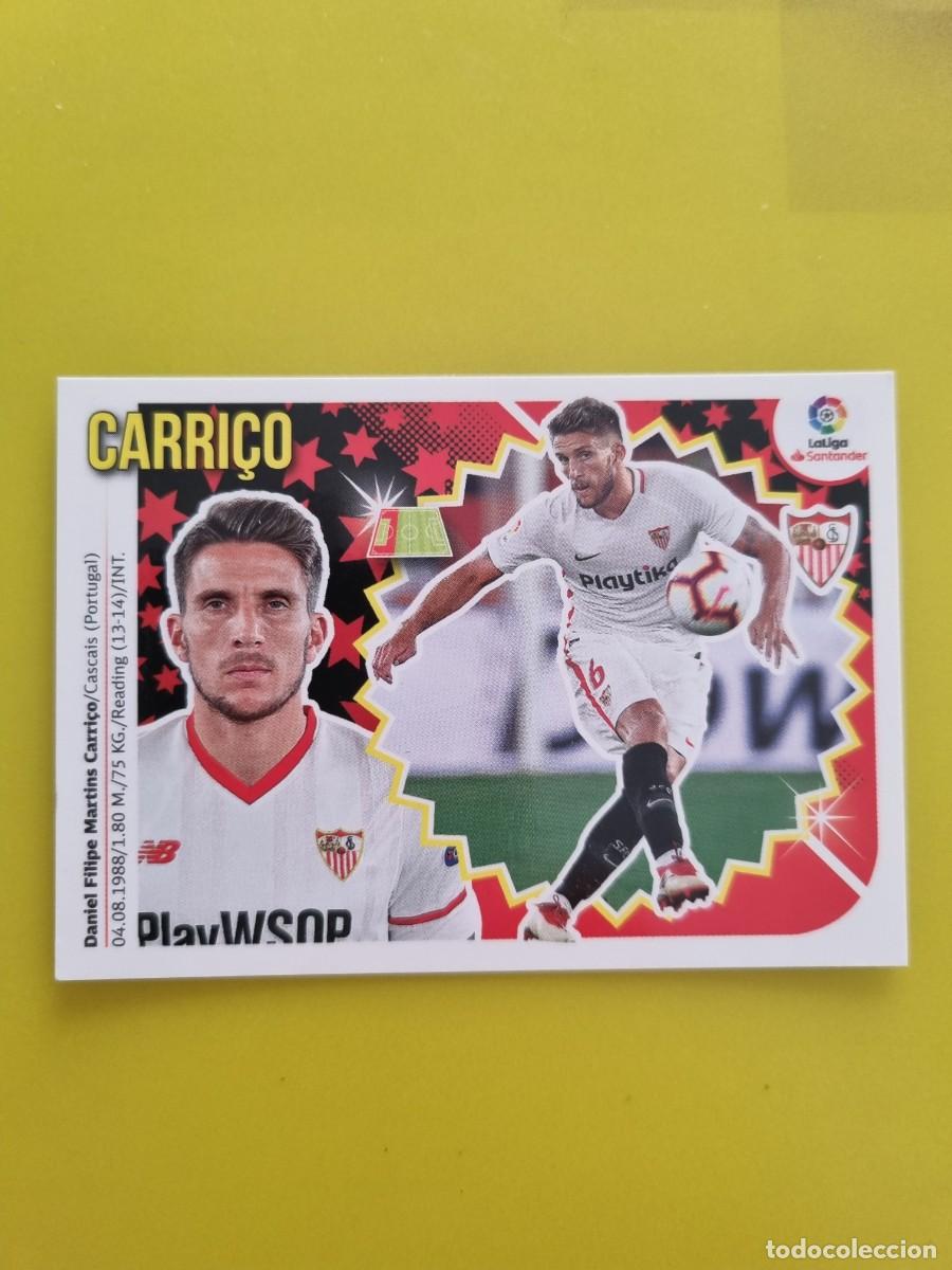 Coleccionismo cromos antiguos: ESTE 18 19 2018 2019 NO PEGADO SIN PEGAR CARRICO SEVILLA N&ordm;6 COLOCA AR826