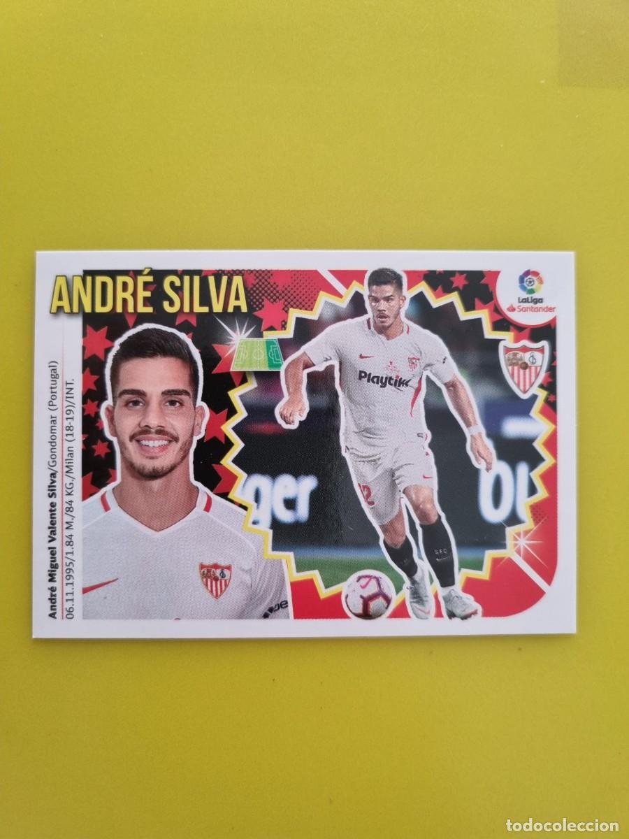 Coleccionismo cromos antiguos: ESTE 18 19 2018 2019 NO PEGADO SIN PEGAR ANDR&Eacute; SILVA SEVILLA N&ordm;49 ULTIMOS FICHAJES AR826