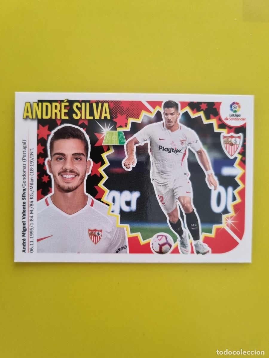 Coleccionismo cromos antiguos: ESTE 18 19 2018 2019 NO PEGADO SIN PEGAR ANDR&Eacute; SILVA SEVILLA N&ordm;49 ULTIMOS FICHAJES AR826