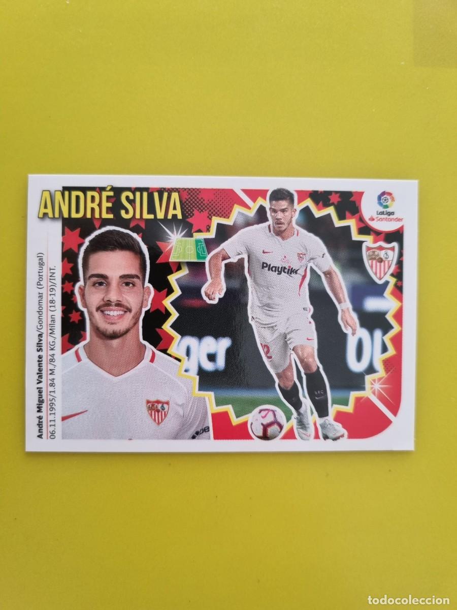 Coleccionismo cromos antiguos: ESTE 18 19 2018 2019 NO PEGADO SIN PEGAR ANDR&Eacute; SILVA SEVILLA N&ordm;49 ULTIMOS FICHAJES AR826