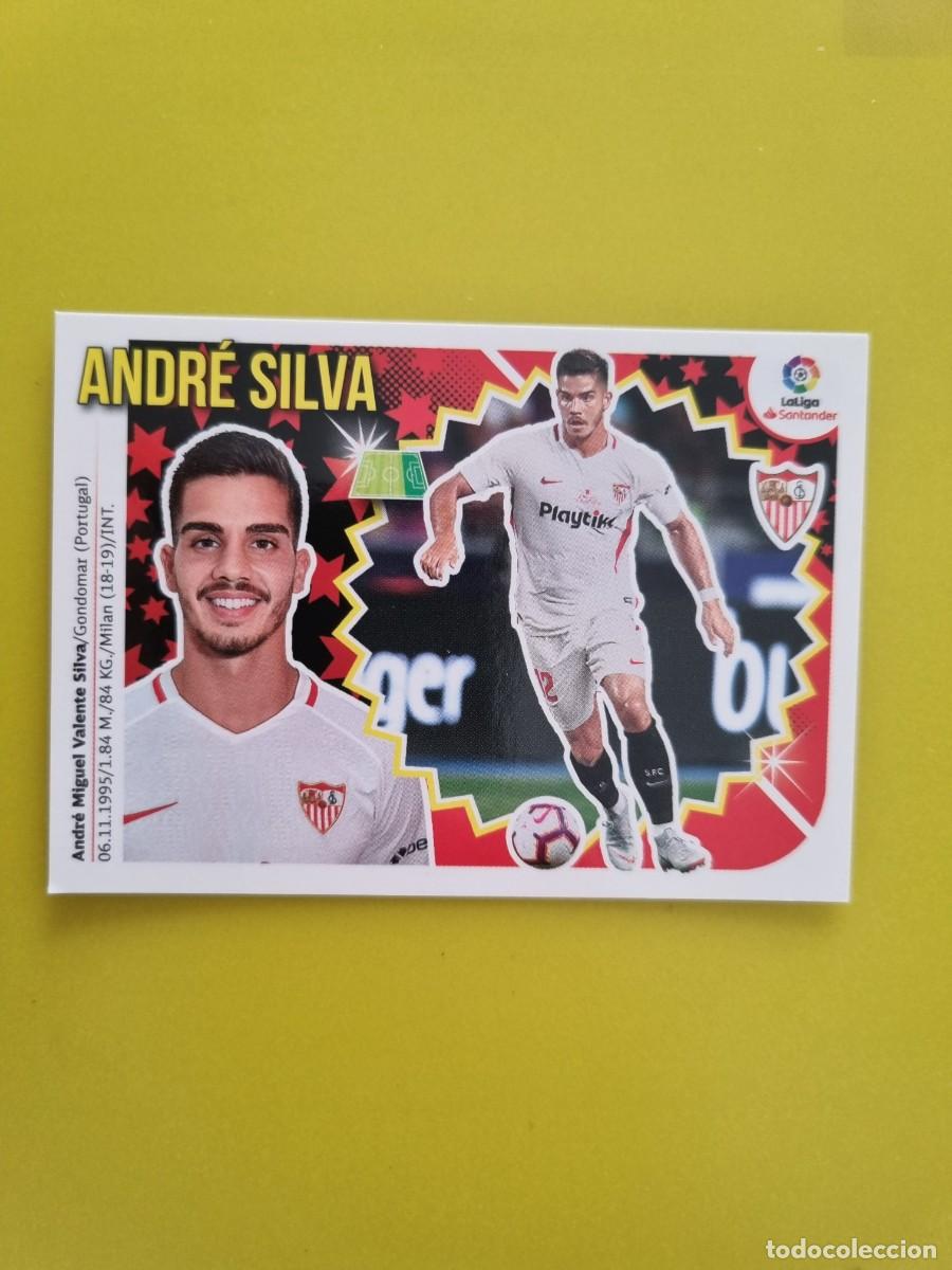 Coleccionismo cromos antiguos: ESTE 18 19 2018 2019 NO PEGADO SIN PEGAR ANDR&Eacute; SILVA SEVILLA N&ordm;49 ULTIMOS FICHAJES AR826