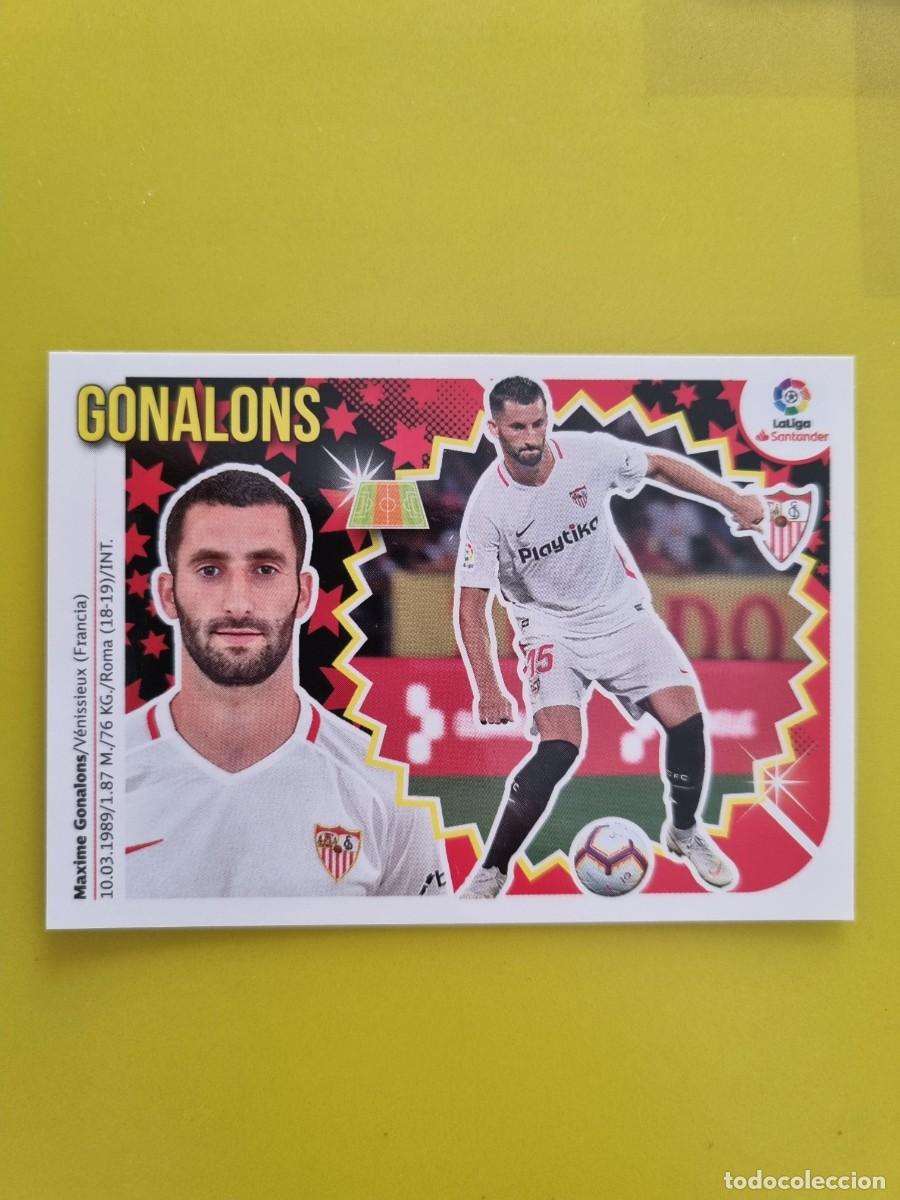 Coleccionismo cromos antiguos: ESTE 18 19 2018 2019 NO PEGADO SIN PEGAR GONALONS SEVILLA N&ordm;9 COLOCA AR826