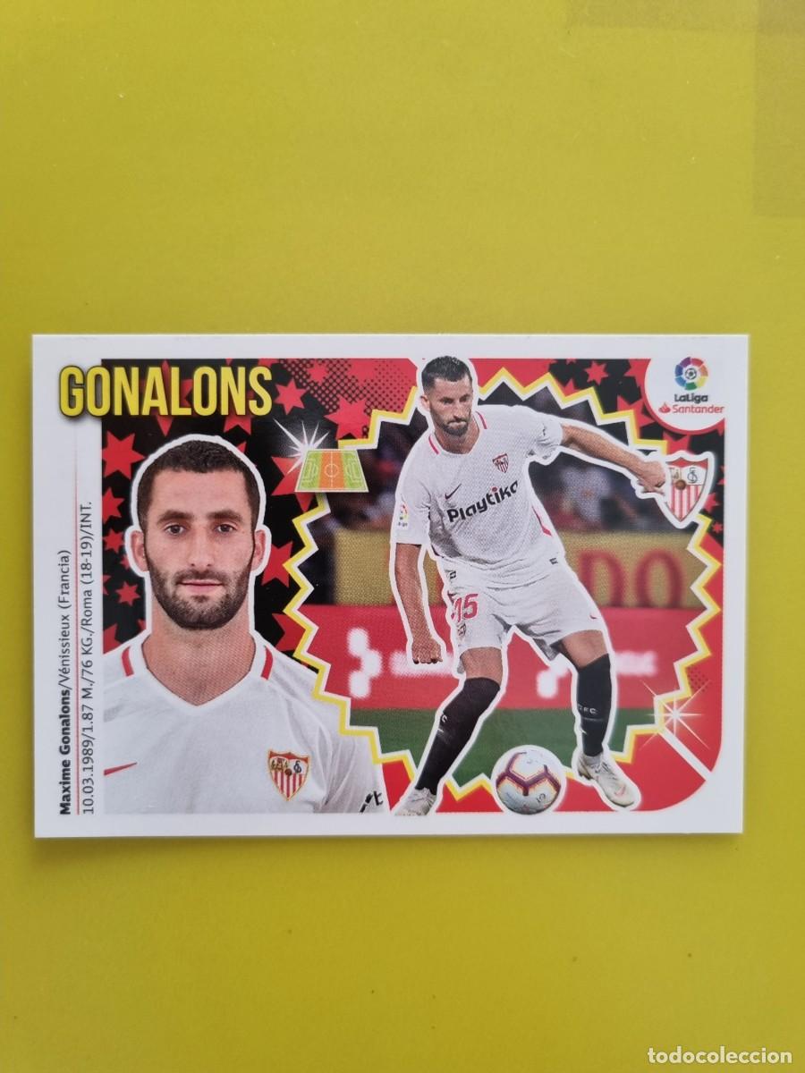 Coleccionismo cromos antiguos: ESTE 18 19 2018 2019 NO PEGADO SIN PEGAR GONALONS SEVILLA N&ordm;9 COLOCA AR826