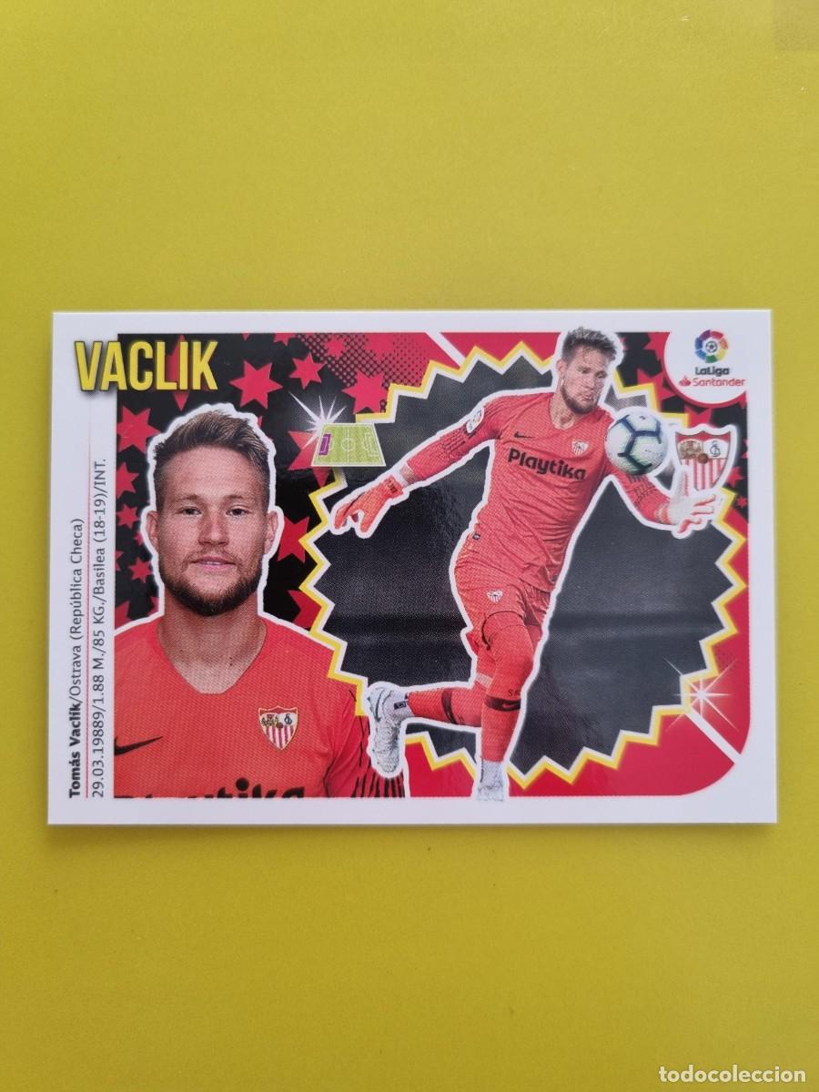 Coleccionismo cromos antiguos: ESTE 18 19 2018 2019 NO PEGADO SIN PEGAR VACLIK SEVILLA N&ordm;2 COLOCA AR826
