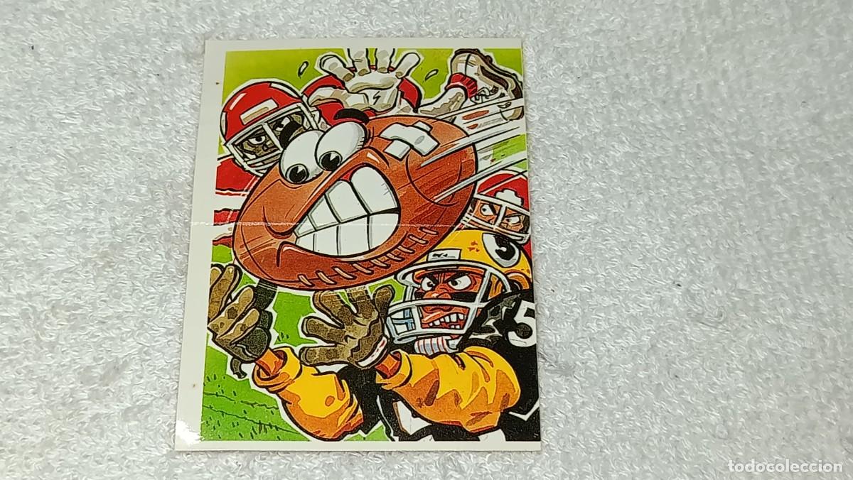 Coleccionismo cromos antiguos: PANRICO : ANTIGUO CROMO BROMAS DEPORTIVAS RUGBY A&Ntilde;OS 90 SIN PEGAR