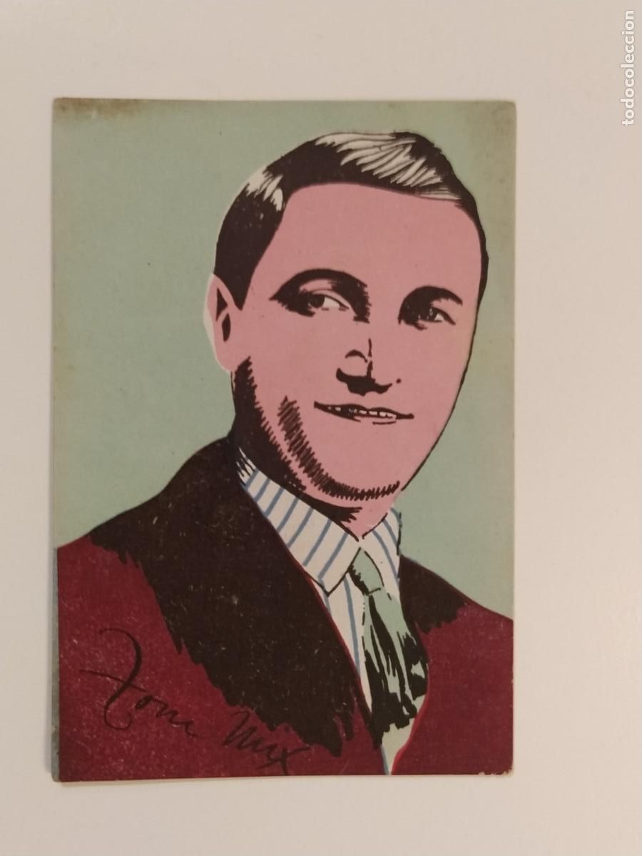 Coleccionismo cromos antiguos: TOM MIX - CROMO ANTIGUO DE CINE - CHOCOLATES FABREGAS , POBLA DE LILLET -(116.521)