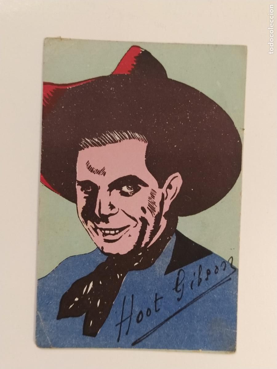 Coleccionismo cromos antiguos: HOOT GIBSON - CROMO ANTIGUO DE CINE - CHOCOLATES FABREGAS , POBLA DE LILLET -(116.521)