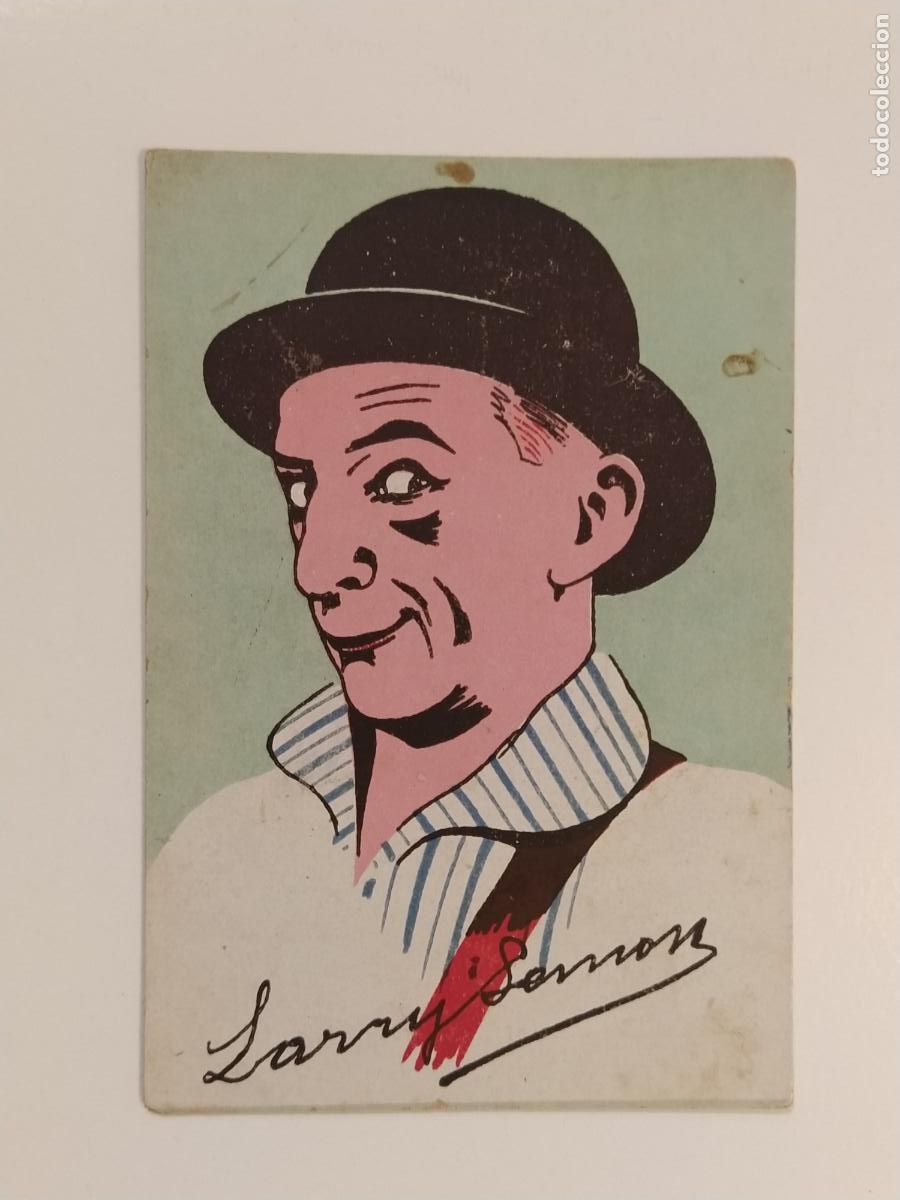 Coleccionismo cromos antiguos: LARRY SEMON TOMASIN - CROMO ANTIGUO DE CINE - CHOCOLATES FABREGAS , POBLA DE LILLET -(116.521)