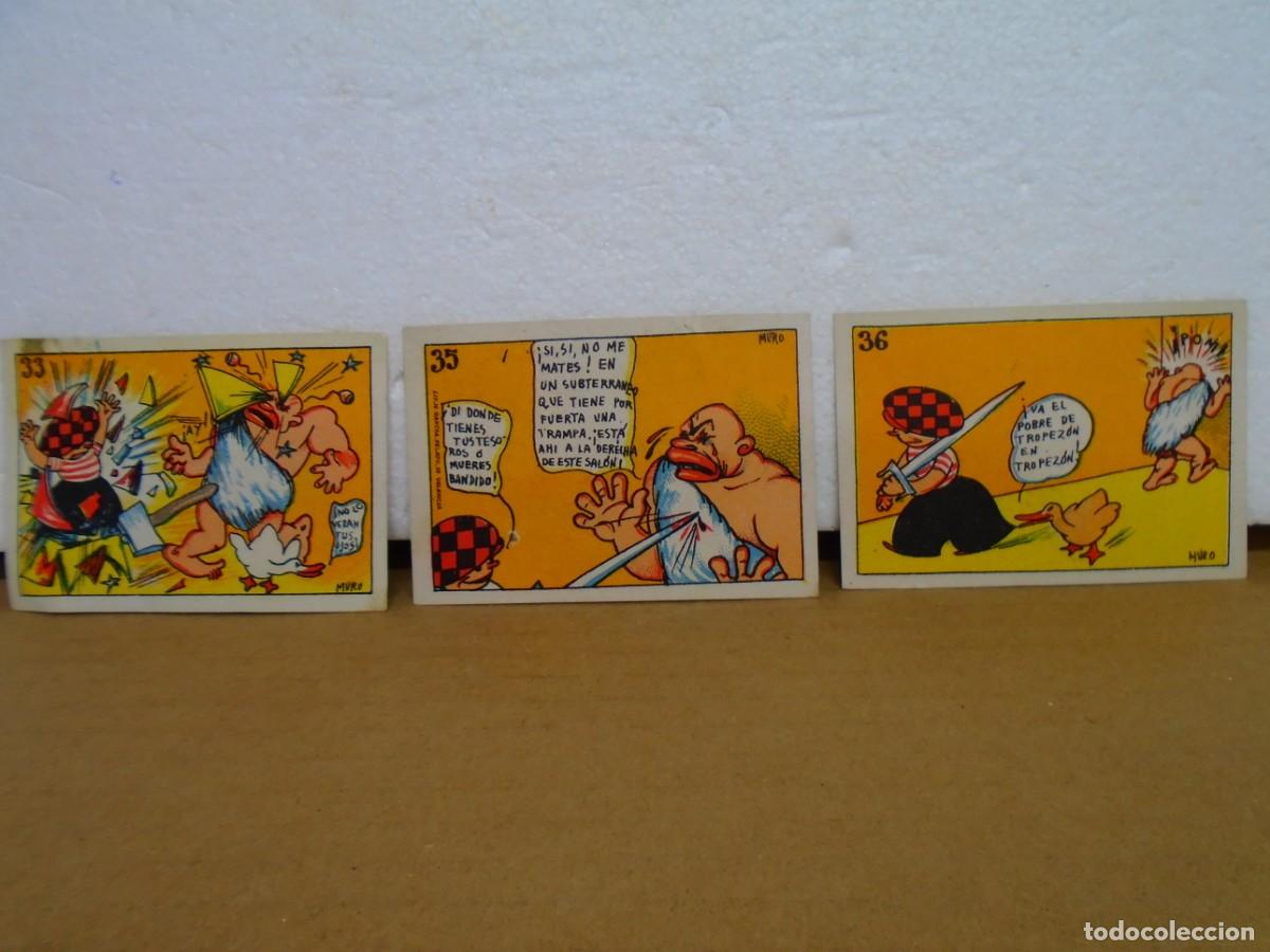 Coleccionismo cromos antiguos: ESPINARDO(MURCIA)CHOCOLATES&rdquo;MARIA&rdquo; CROMOS N&ordm; 33-35-36.