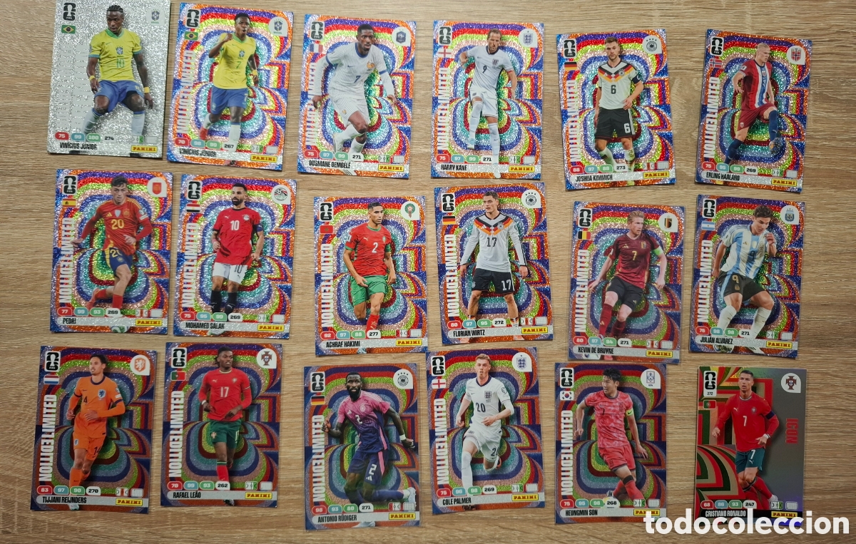 Coleccionismo cromos antiguos: Adrenalyn mundial 2026 lote 241, hay edicion limitada