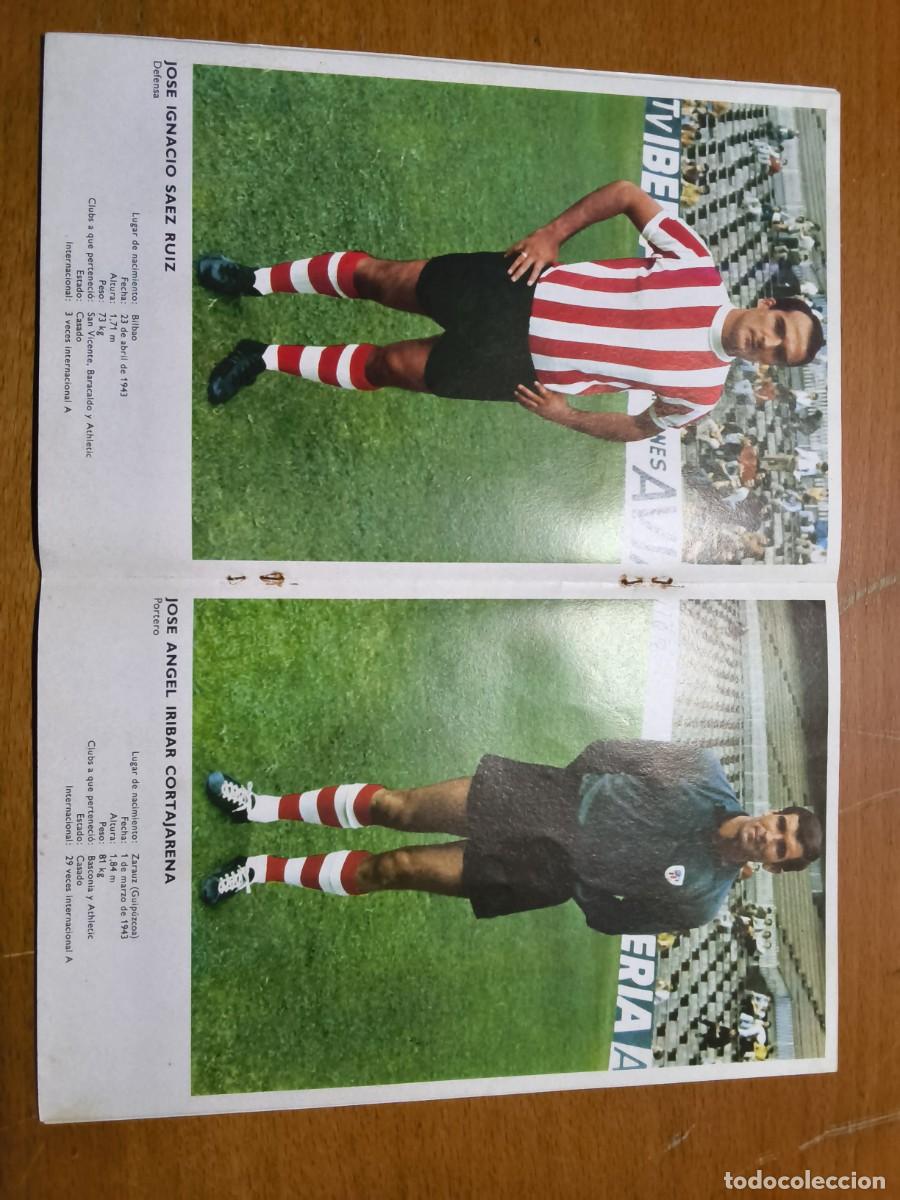 Coleccionismo cromos antiguos: PROGRAMA OFICIAL DEL ATHLETIC TYEMPORADA 70-71 - Foto 2