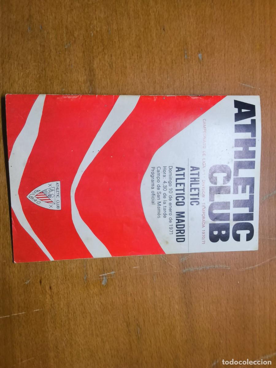 Coleccionismo cromos antiguos: PROGRAMA OFICIAL DEL ATHLETIC TYEMPORADA 70-71 - Foto 6