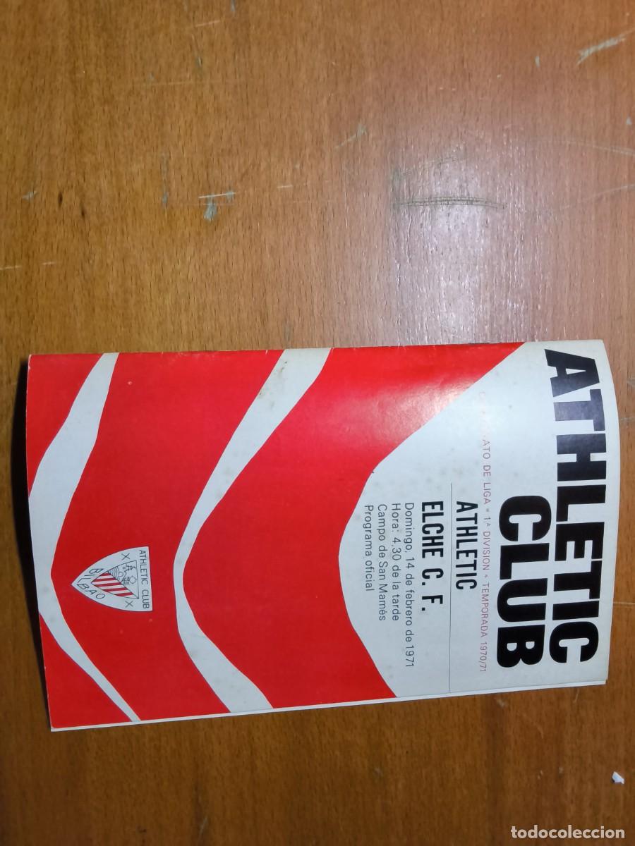 Coleccionismo cromos antiguos: PROGRAMA OFICIAL DEL ATHLETIC TYEMPORADA 70-71 - Foto 13