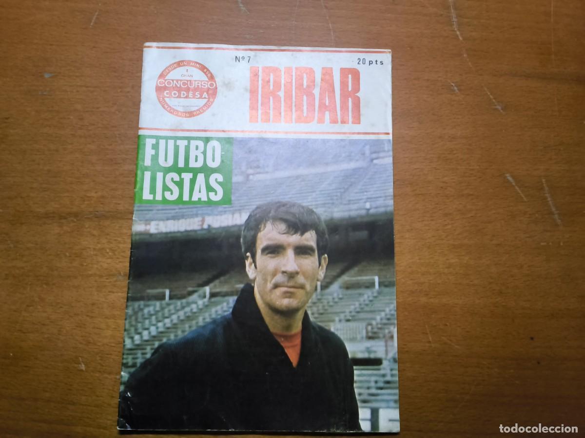 Coleccionismo cromos antiguos: PEQUE&Ntilde;A REVISTA DE IRIBAR