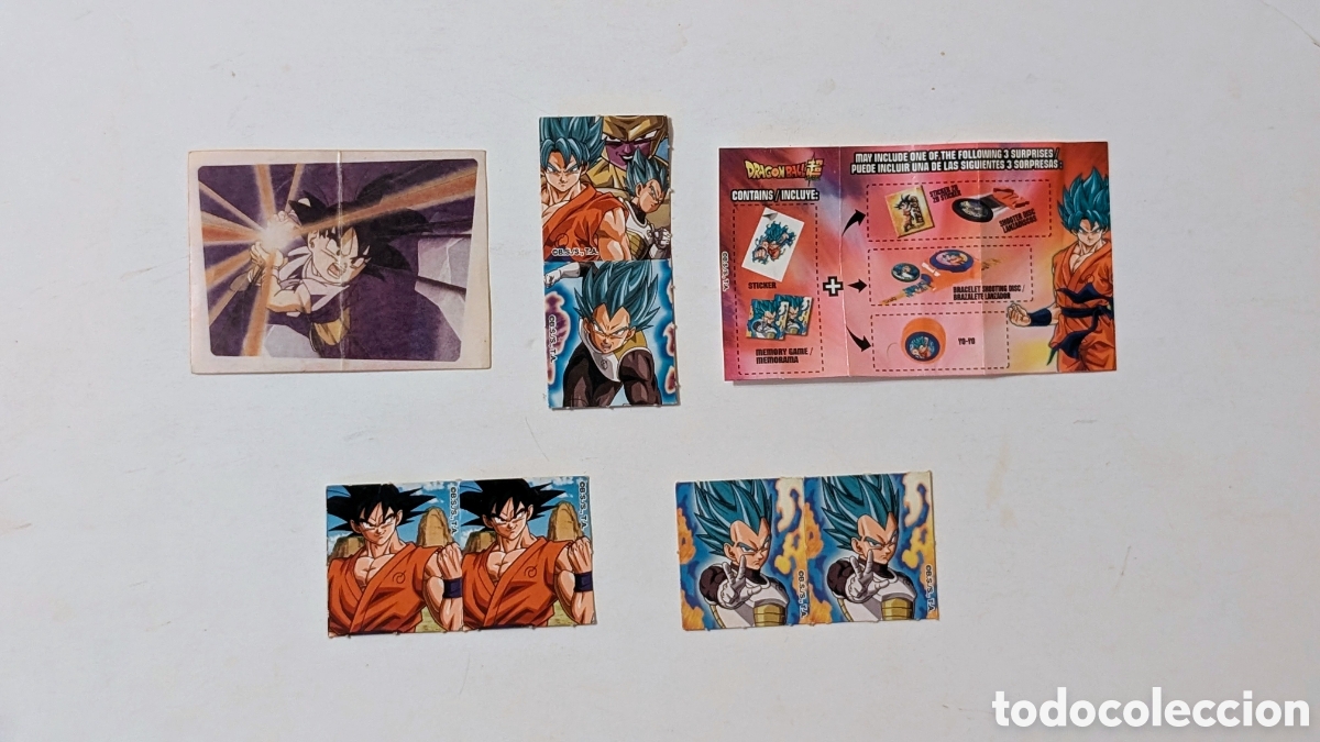 Coleccionismo cromos antiguos: Dragon Ball. Boomer. Cromos. Pegatelas. Fichas. Publicidad. Bola de Dragon