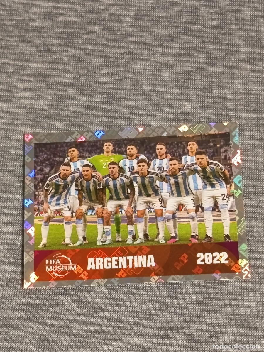 Coleccionismo cromos antiguos: ALINEACION CAMPEONA ARGENTINA 2022 FWC 19 STICKER MUNDIAL 2026 PANINI FIFA WORLD CUP NUEVO