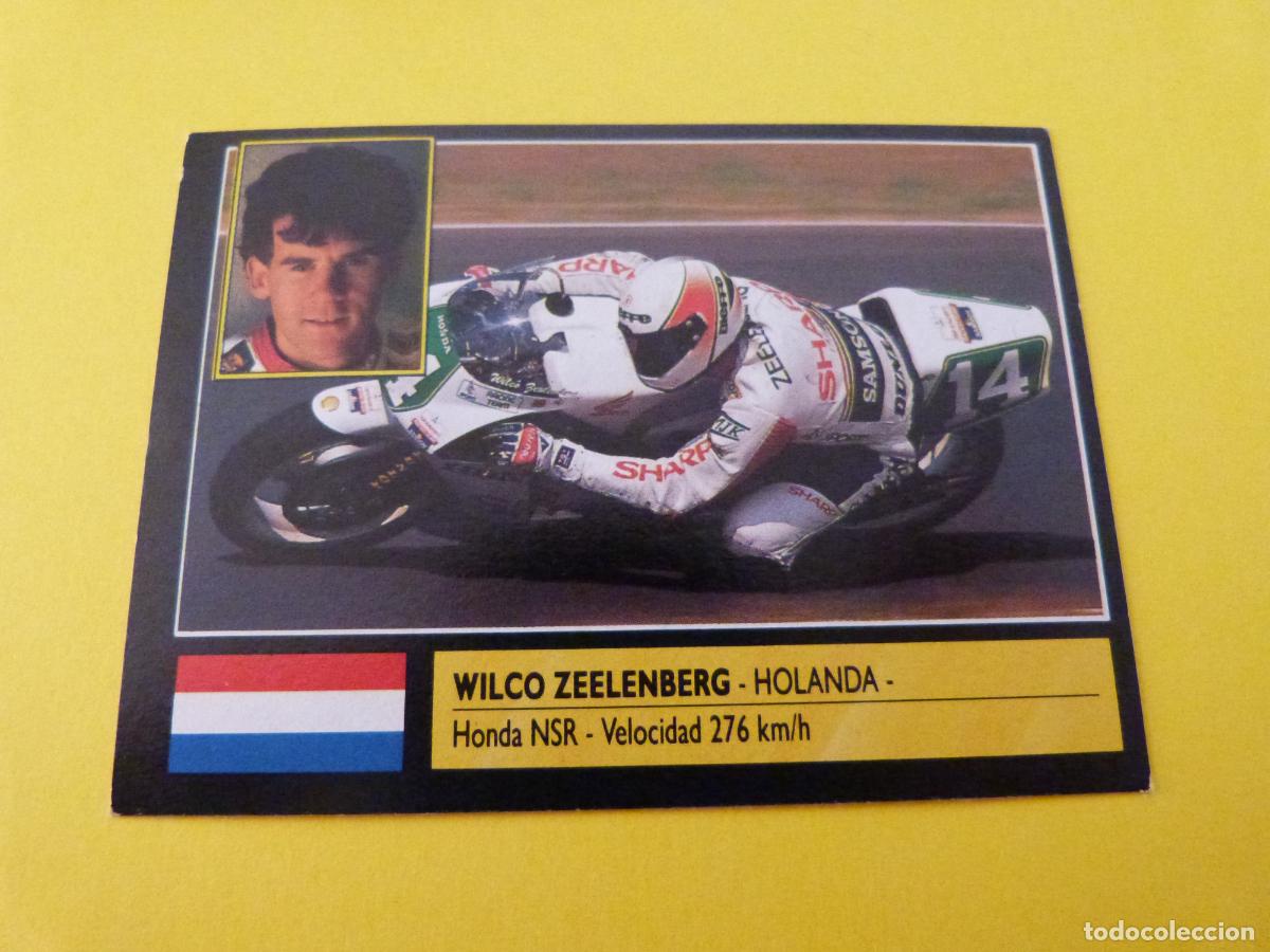 Sammeln alte Sammelbilder: CROMO DE MOTOS WILCO ZEELENBERG SIN PEGAR N&ordm; 191 A&Ntilde;O 1990 DEL ALBUM SUPER MOTO DE ESTE