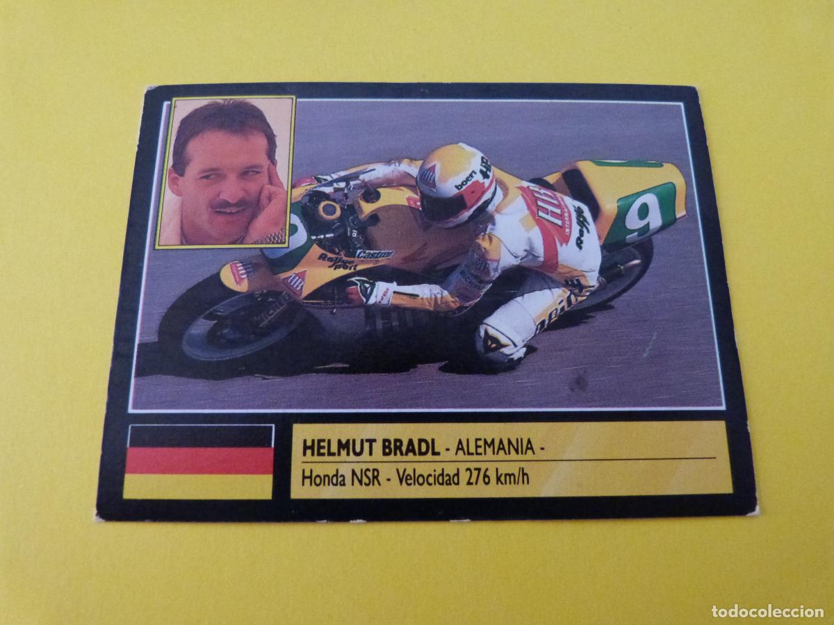 Sammeln alte Sammelbilder: CROMO DE MOTOS HELMUT BRADL SIN PEGAR N&ordm; 188 A&Ntilde;O 1990 DEL ALBUM SUPER MOTO DE ESTE