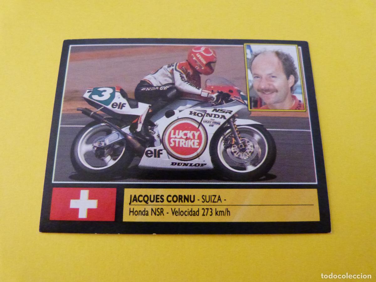 Sammeln alte Sammelbilder: CROMO DE MOTOS JACQUES CORNU SIN PEGAR N&ordm; 183 A&Ntilde;O 1990 DEL ALBUM SUPER MOTO DE ESTE