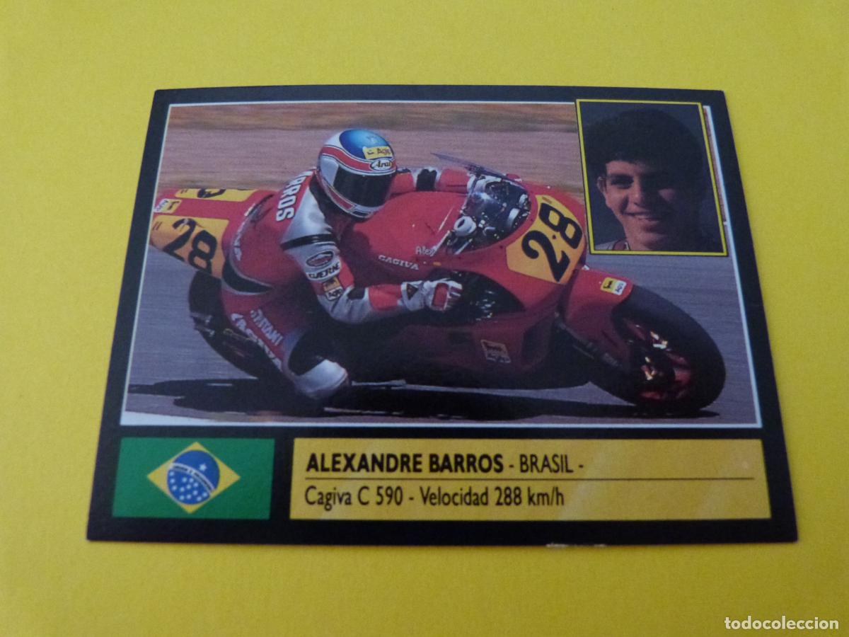 Sammeln alte Sammelbilder: CROMO DE MOTOS ALEXANDRE BARROS SIN PEGAR N&ordm; 180 A&Ntilde;O 1990 DEL ALBUM SUPER MOTO DE ESTE