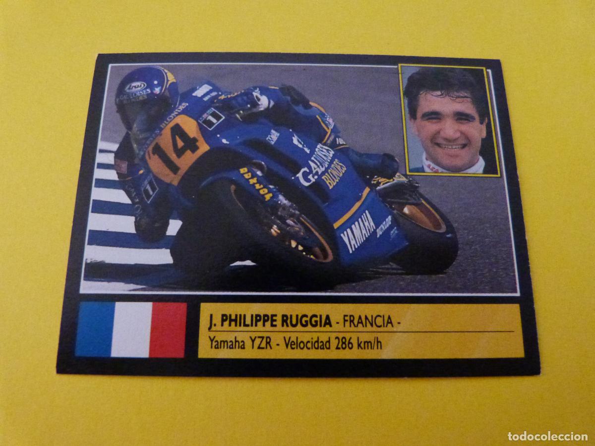Sammeln alte Sammelbilder: CROMO DE MOTOS J PHILIPPE RUGGIA SIN PEGAR N&ordm; 178 A&Ntilde;O 1990 DEL ALBUM SUPER MOTO DE ESTE