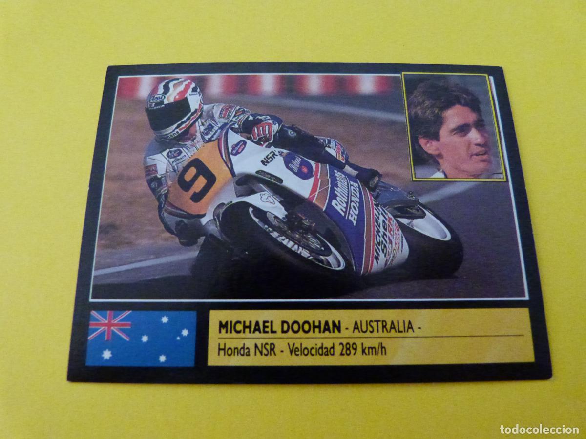 Sammeln alte Sammelbilder: CROMO DE MOTOS MICHAEL DOOHAN SIN PEGAR N&ordm; 175 A&Ntilde;O 1990 DEL ALBUM SUPER MOTO DE ESTE