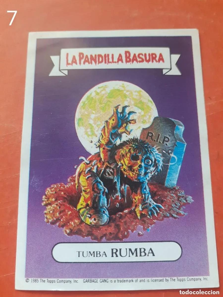 Sammeln alte Sammelbilder: Cromo n.7 la pandilla basura (album amarillo) sin pegar