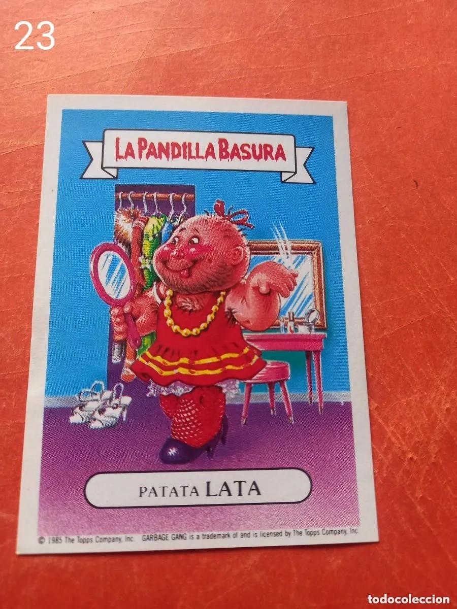Sammeln alte Sammelbilder: Cromo n.23 la pandilla basura (album amarillo) sin pegar