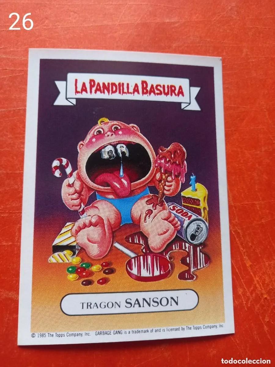 Collezionismo Figurine antiche: Cromo n.26 la pandilla basura (album amarillo) sin pegar