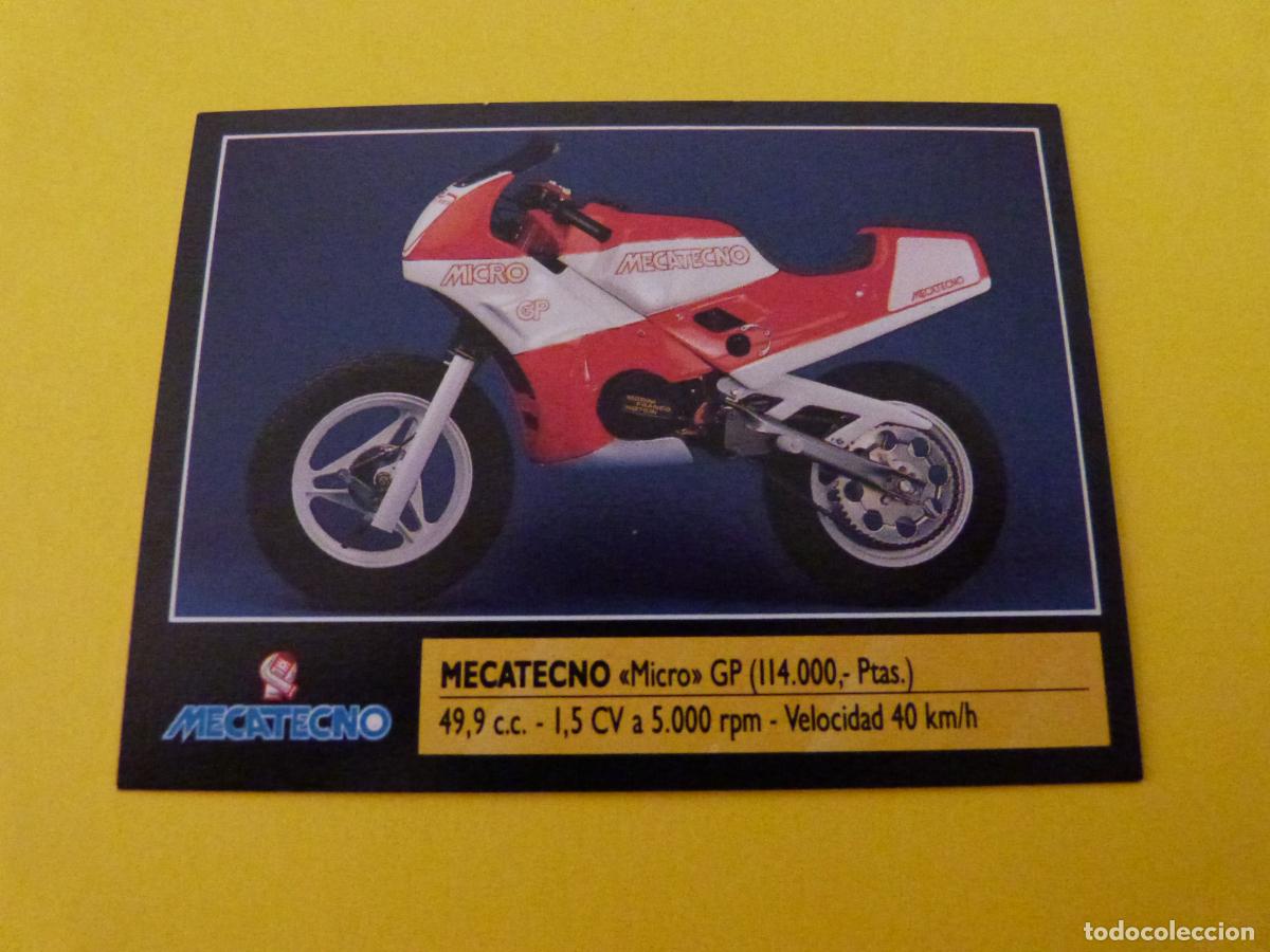 Collezionismo Figurine antiche: CROMO DE MOTOS MECATECNO SIN PEGAR N&ordm; 157 A&Ntilde;O 1990 DEL ALBUM SUPER MOTO DE ESTE