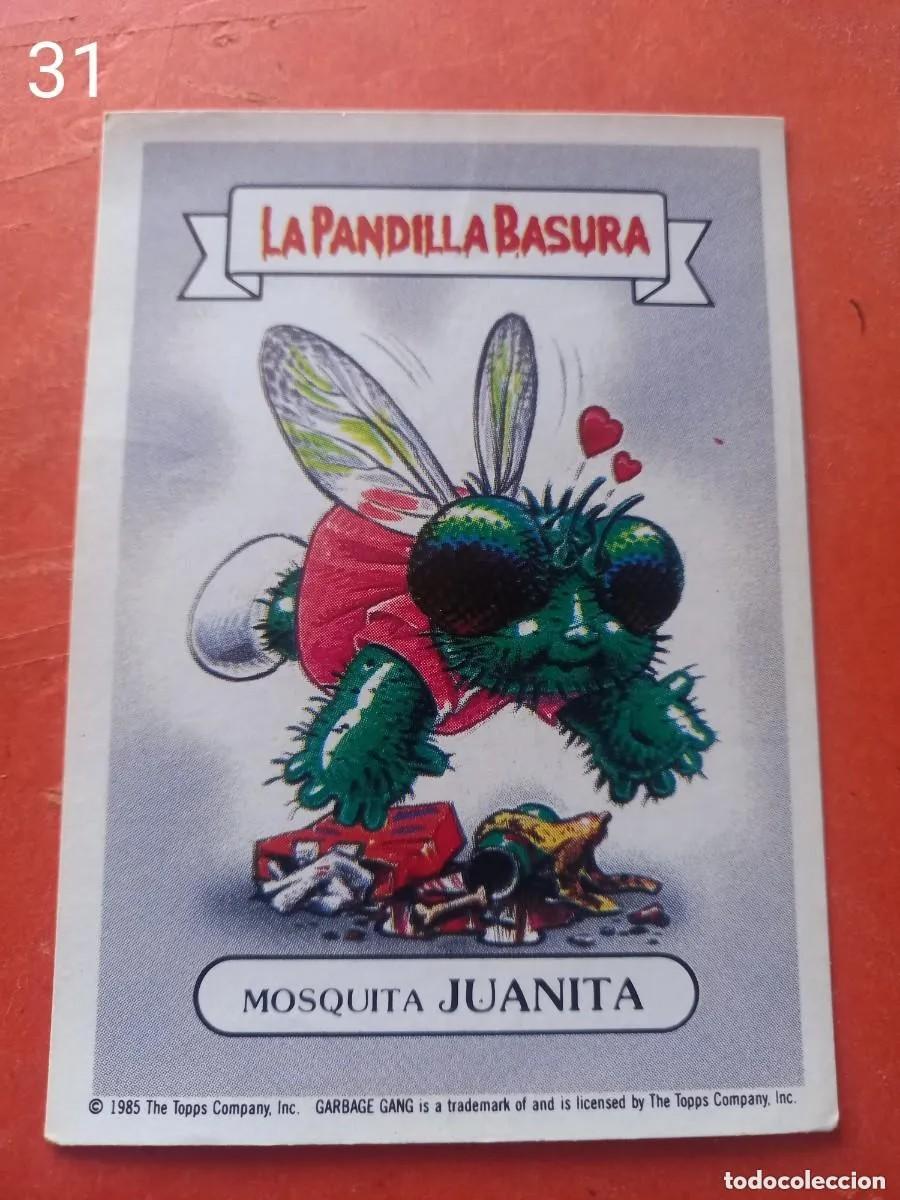 Collezionismo Figurine antiche: Cromo n.31 la pandilla basura (album amarillo) sin pegar