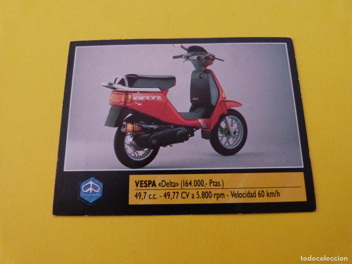 Collectionnisme Cartes &agrave; collectionner anciennes: CROMO DE MOTOS VESPA SIN PEGAR N&ordm; 147 A&Ntilde;O 1990 DEL ALBUM SUPER MOTO DE ESTE
