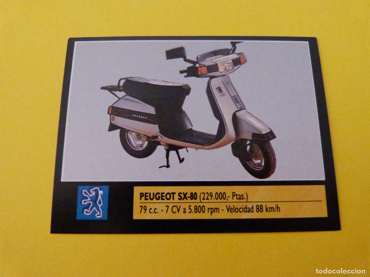 Coleccionismo cromos antiguos: CROMO DE MOTOS PEUGEOT SIN PEGAR N&ordm; 145 A&Ntilde;O 1990 DEL ALBUM SUPER MOTO DE ESTE