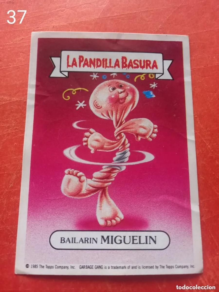 Coleccionismo cromos antiguos: Cromo n.37 la pandilla basura (album amarillo) sin pegar