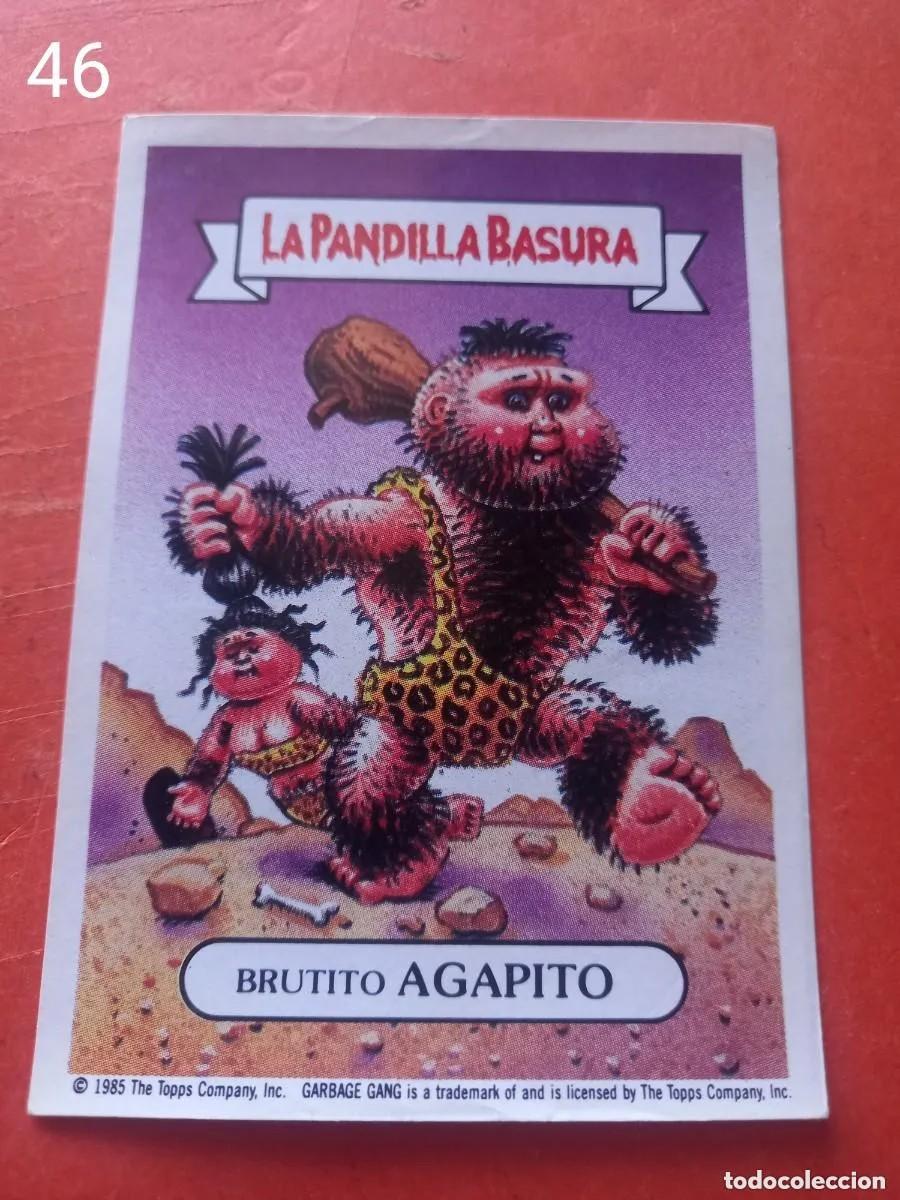 Coleccionismo cromos antiguos: Cromo n.46 la pandilla basura (album amarillo) sin pegar