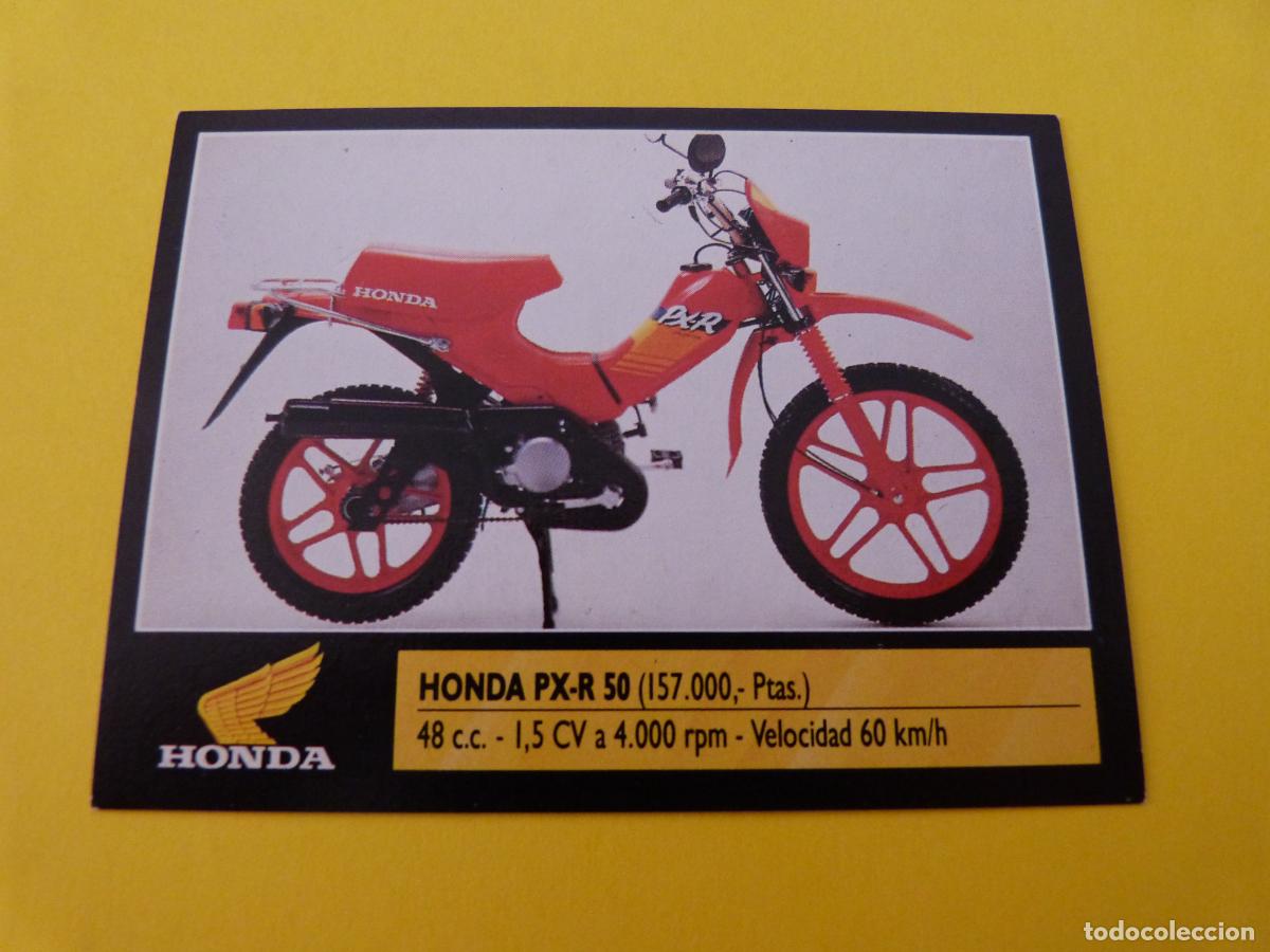 Coleccionismo cromos antiguos: CROMO DE MOTOS HONDA SIN PEGAR N&ordm; 131 A&Ntilde;O 1990 DEL ALBUM SUPER MOTO DE ESTE