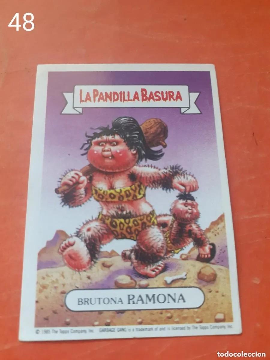 Coleccionismo cromos antiguos: Cromo n.48 la pandilla basura (album amarillo) sin pegar
